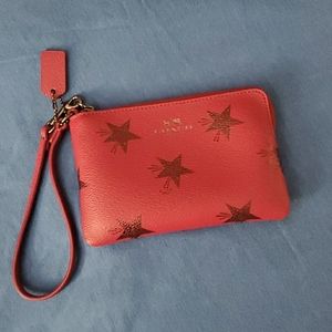 NWOT authentic  coach wristlet